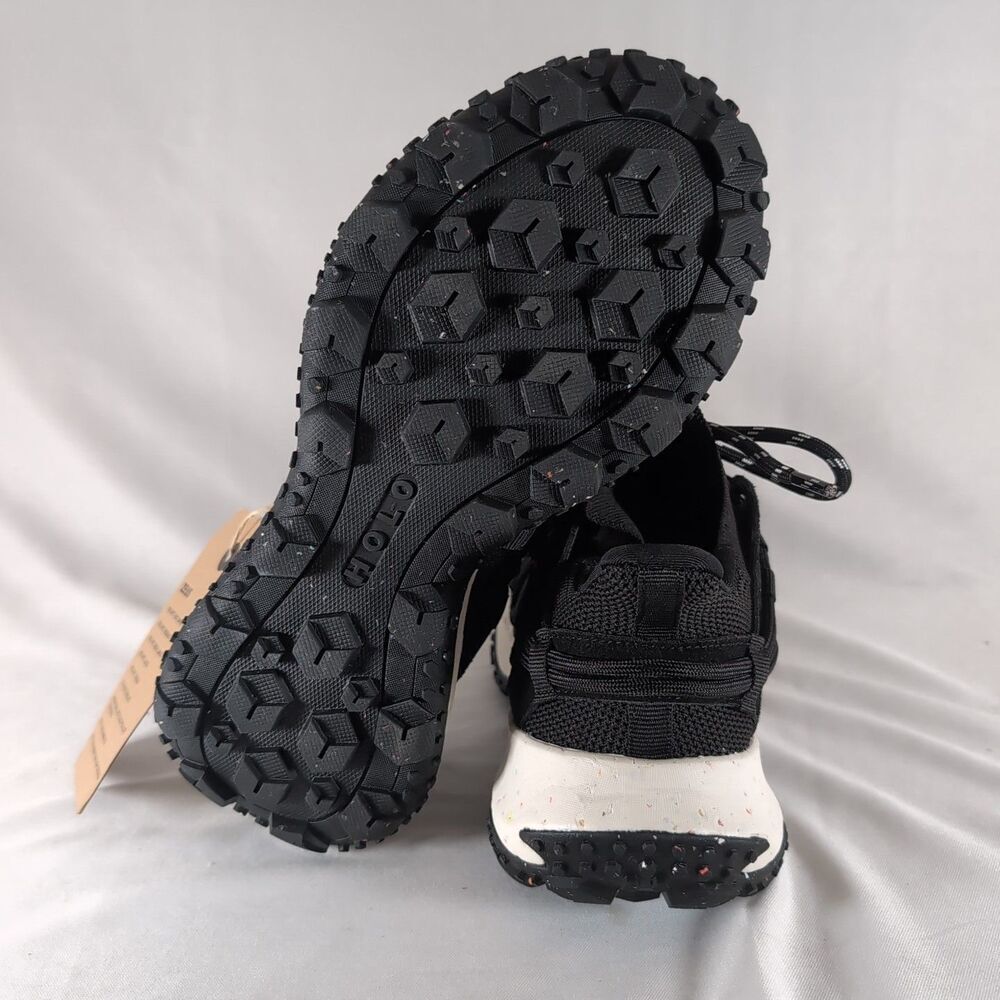 HOLO Zeus Women's 6.5 Black White Low Top Trail Hiking Sneakers Athletic Shoes - Picture 6 of 7